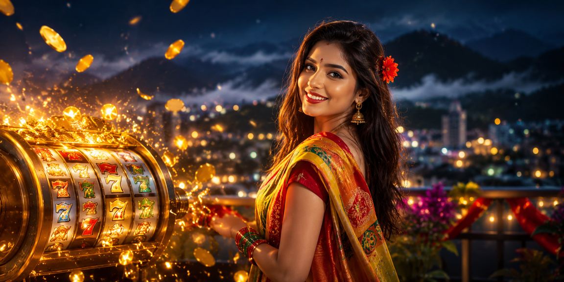 বান্দরবানের লটারি স্লট গেম খেলার দৃশ্য